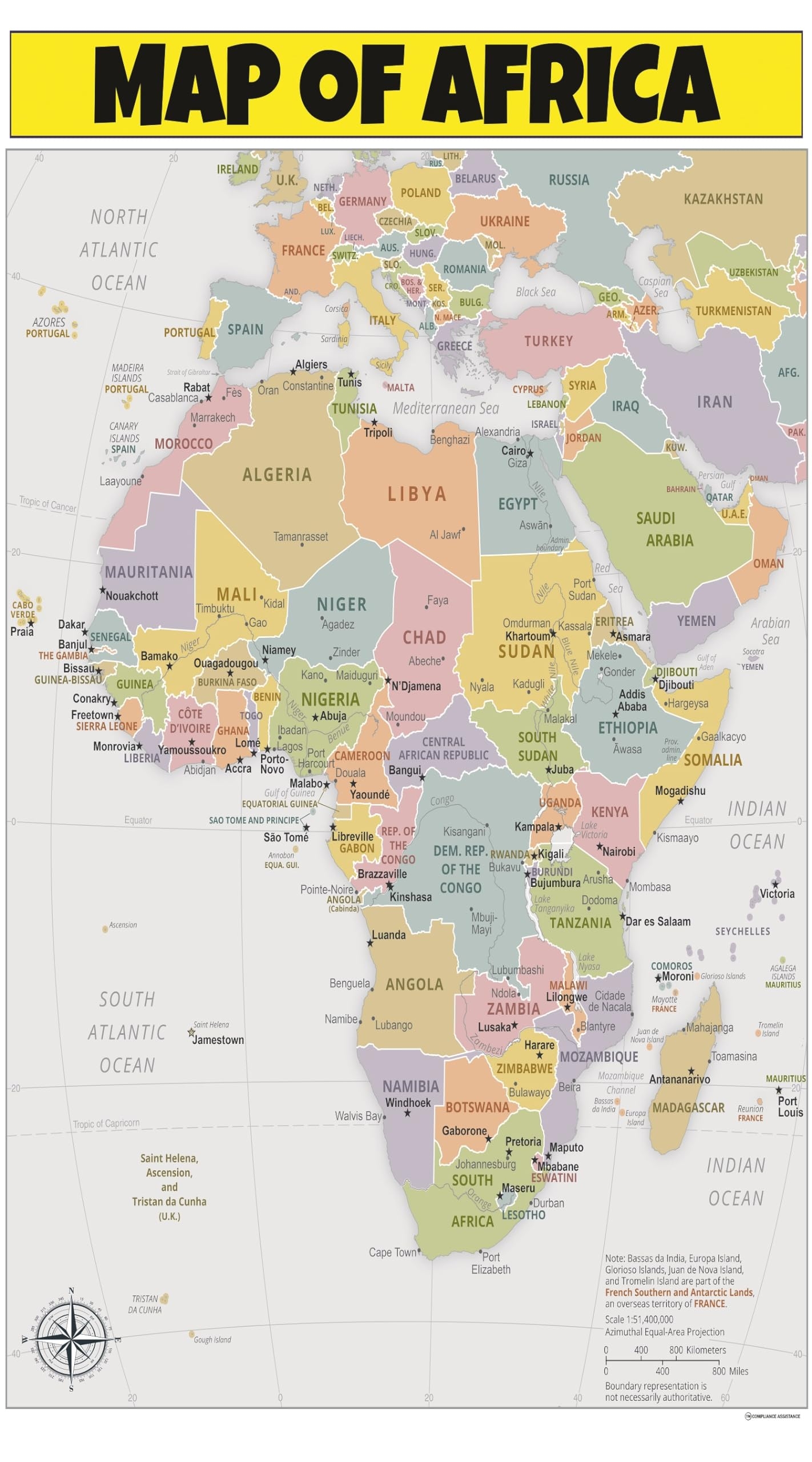 Amazon Map Of Africa 24x36 Laminated Wall Map Poster Print Perfect For Classrooms And Homes Vivid Imagery With Bright Colors Office Products Amazon Map Of Africa 24x36 Laminated Wall Map Poster Print Perfect For Classrooms And Homes Vivid Imagery With Bright Colors Office Products