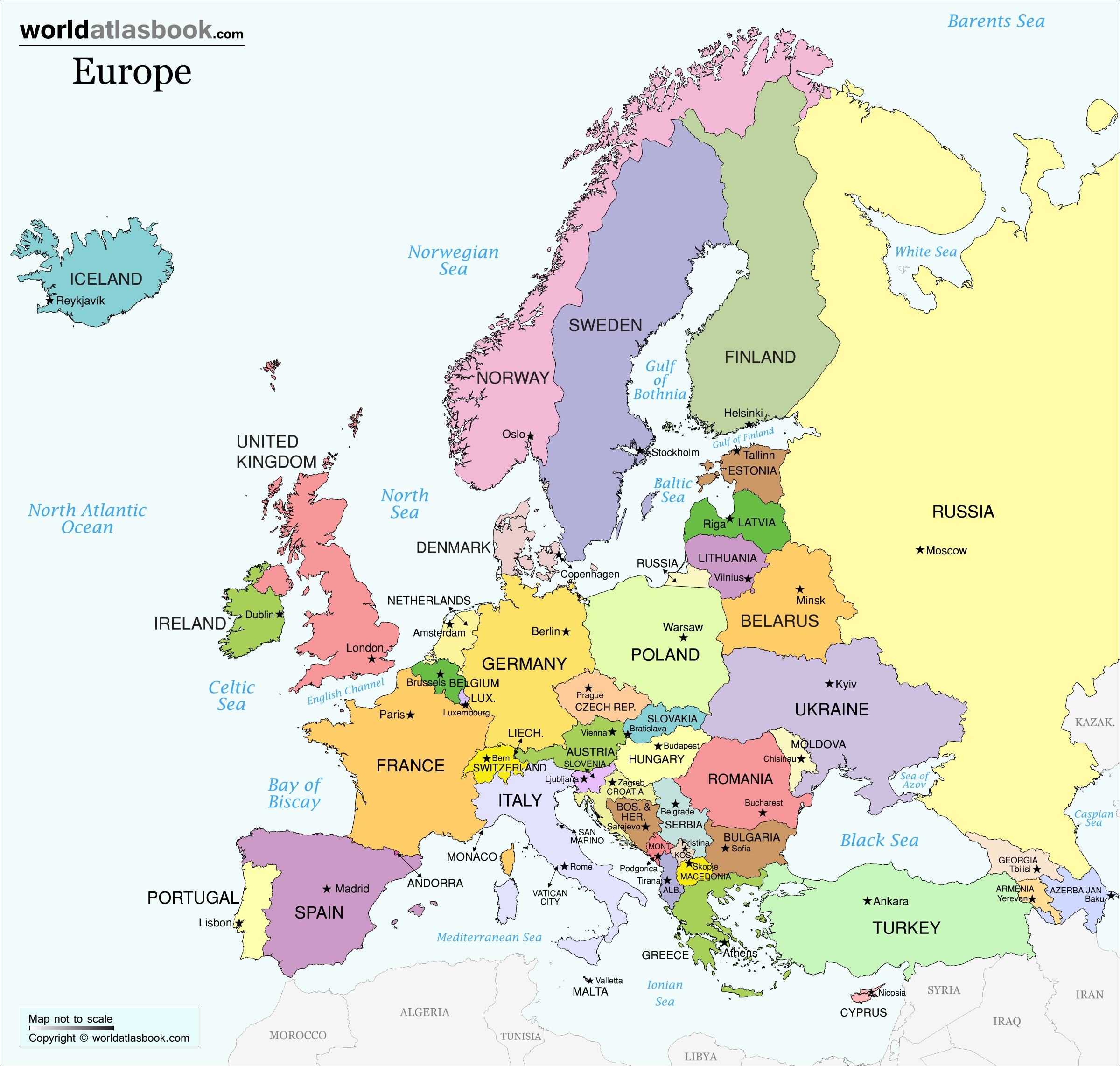 Europe Map Hd With Countries Europe Map Hd With Countries