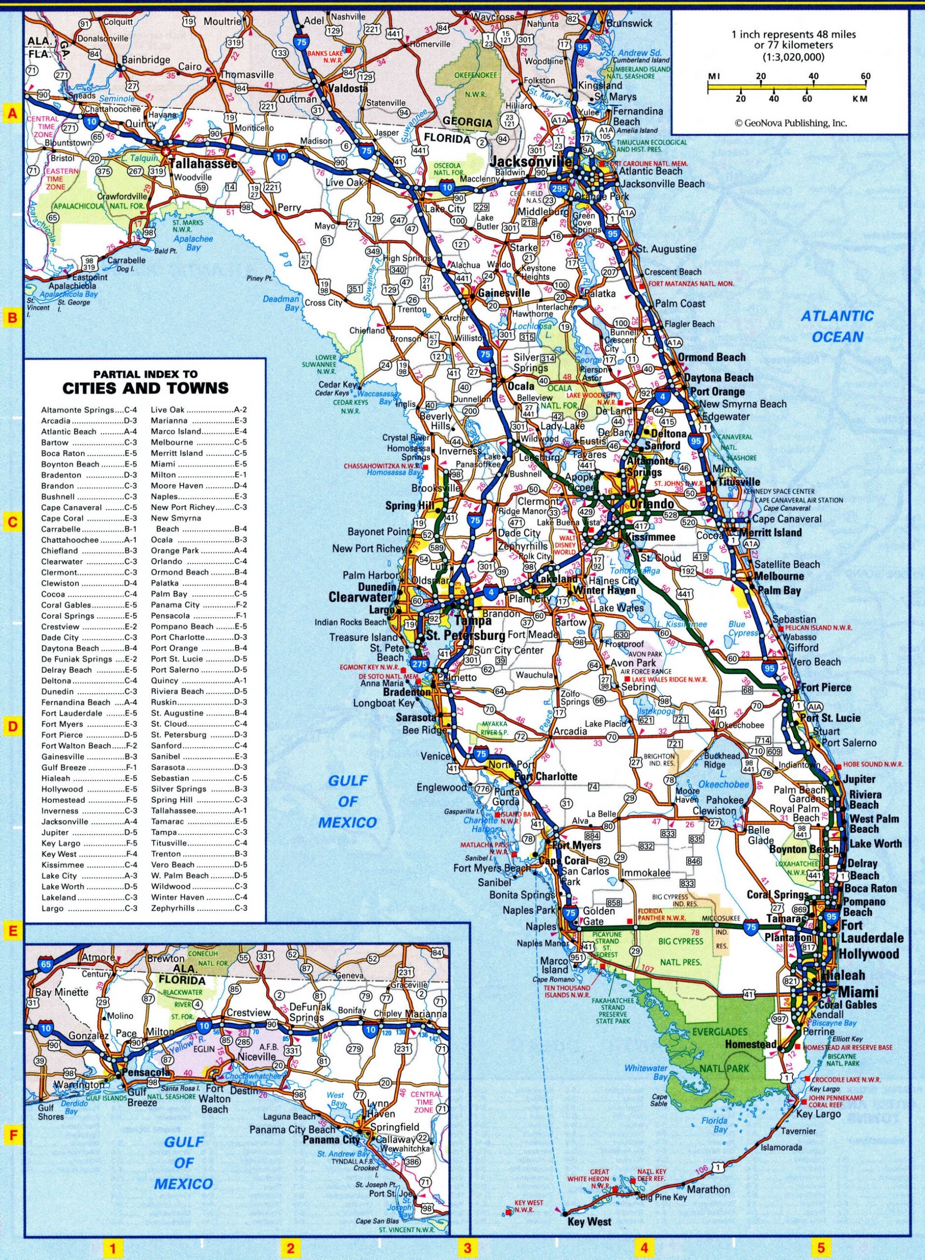 Printable Map Of Southeast Florida Printable Map Of Southeast Florida