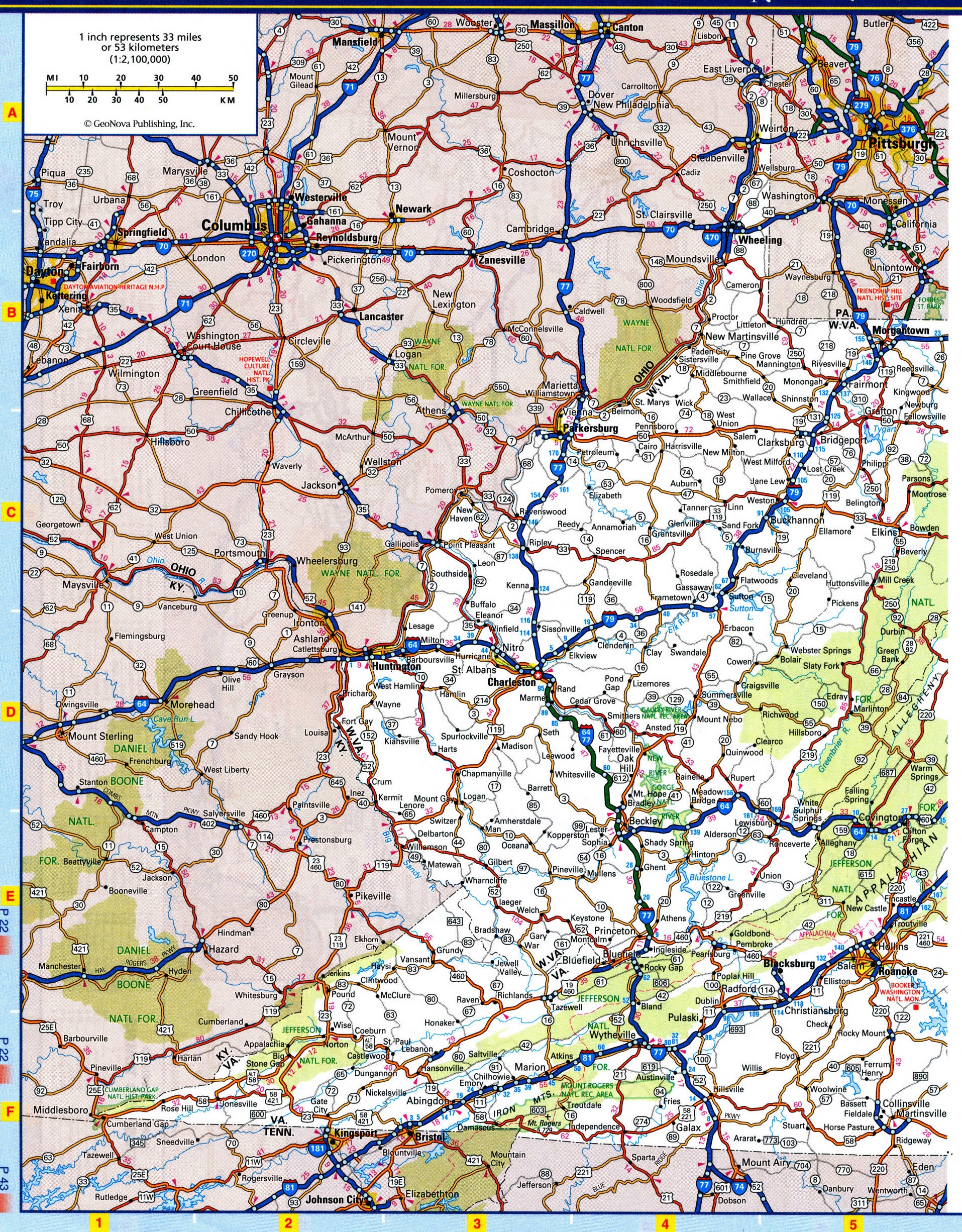 Map Of Virginia Roads And Highways Free Printable Road Map Of Virginia Map Of Virginia Roads And Highways Free Printable Road Map Of Virginia