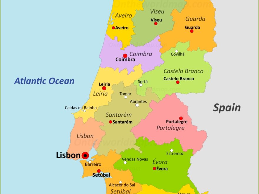 Portugal Map Discover Portugal With Detailed Maps