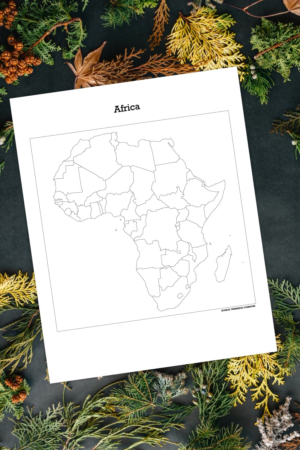 Printable Map Of Africa Printable Map Of Africa