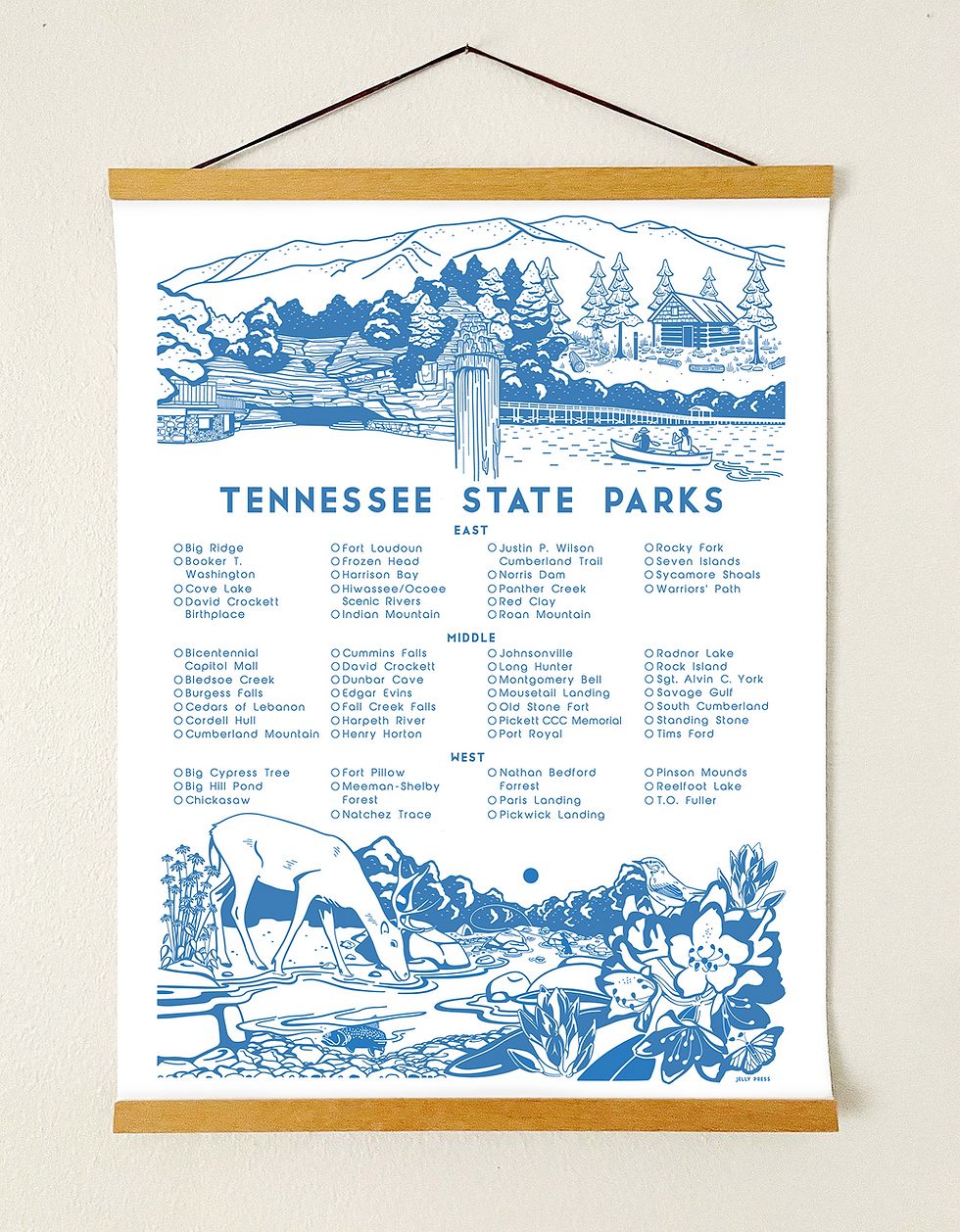 Tn State Park Map Printable Tn State Park Map Printable