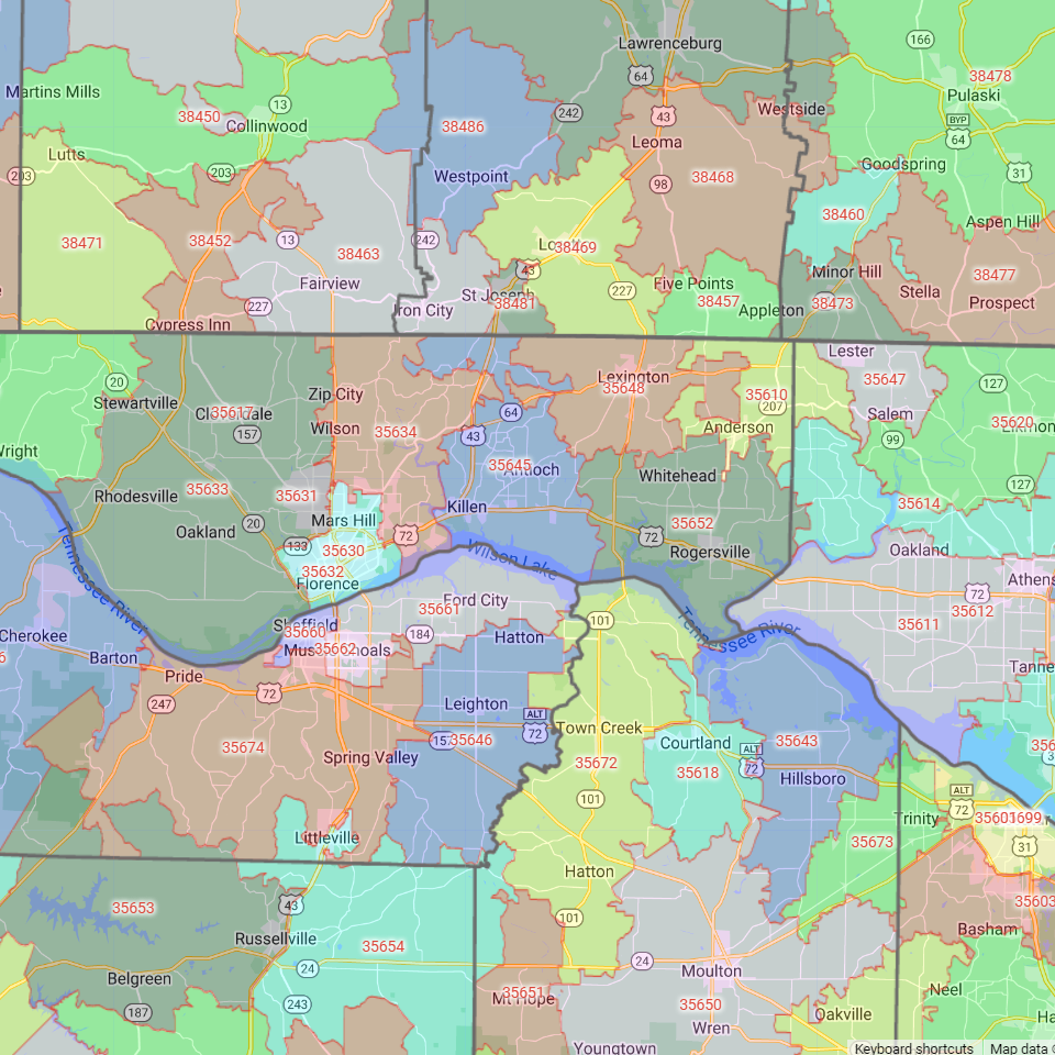 17856 ZIP Code Map New Columbia PA Shown On Google Maps