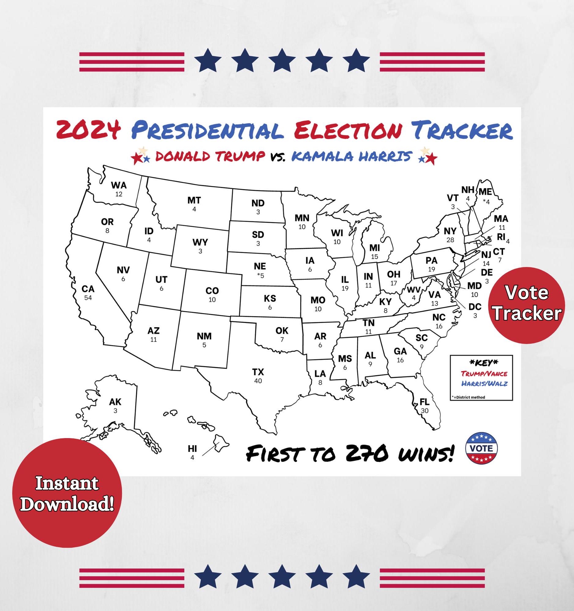 2024 Electoral College Map Coloring Sheet Election Night Activity Presidential Election Vote Tracker Updated Electoral College Map Etsy 2024 Electoral College Map Coloring Sheet Election Night Activity Presidential Election Vote Tracker Updated Electoral College Map Etsy
