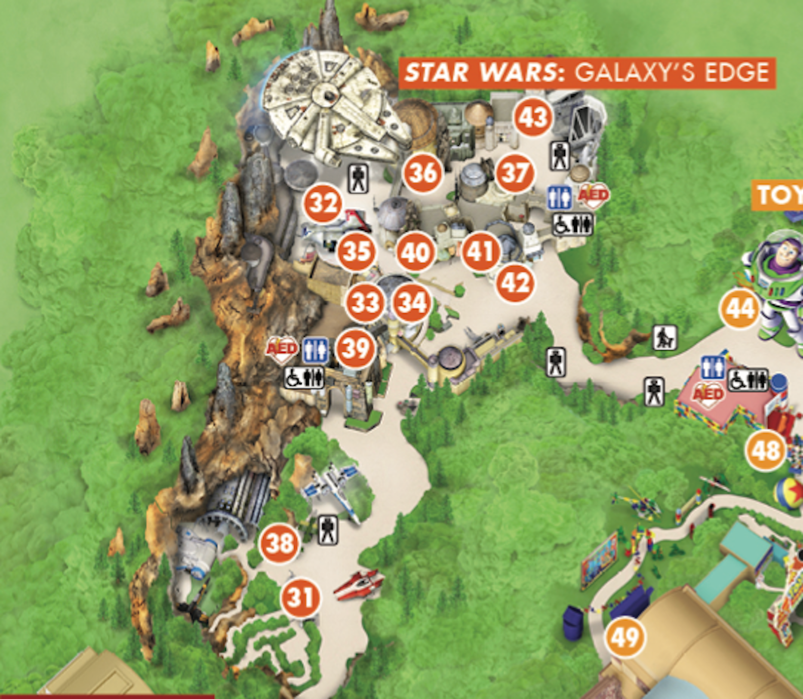 Disney World Map 2025 Printable
