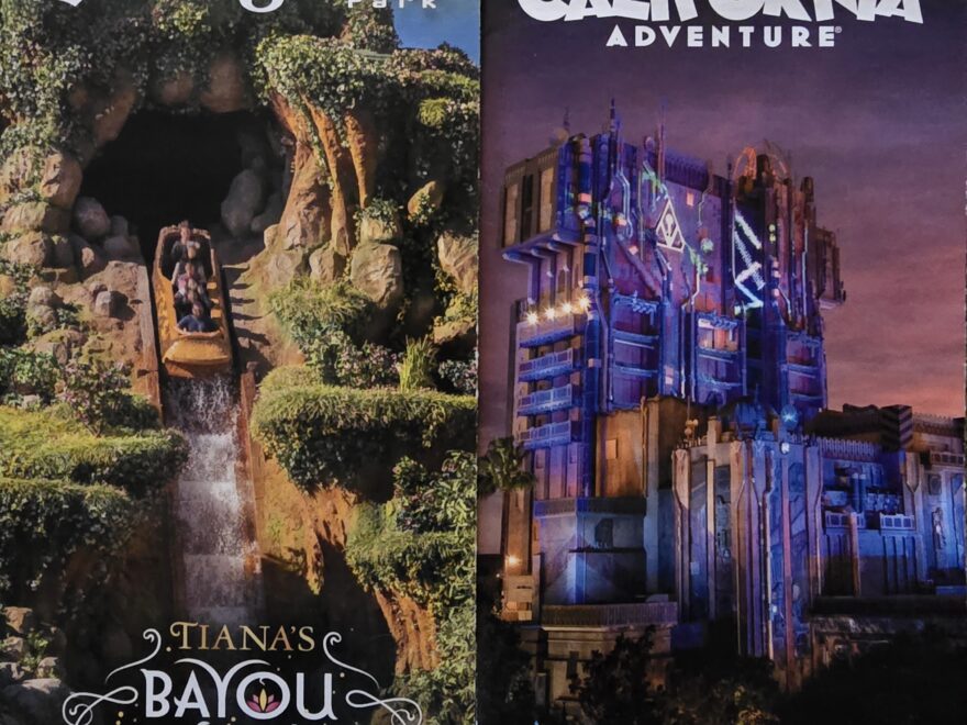 2025 Disneyland Resort Guide Maps Collectors