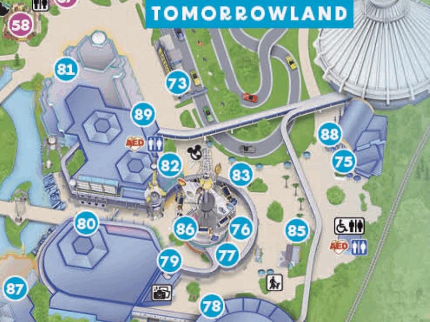 2025 Magic Kingdom Map Walt Disney World WDW Magazine