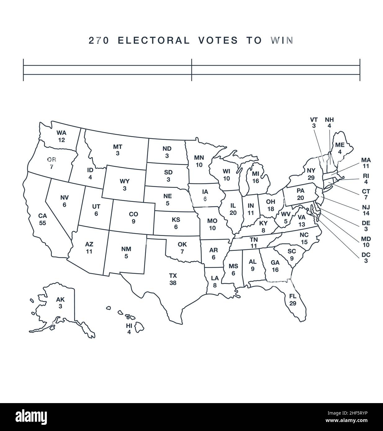 270 Electoral Votes Cut Out Stock Images Pictures Alamy