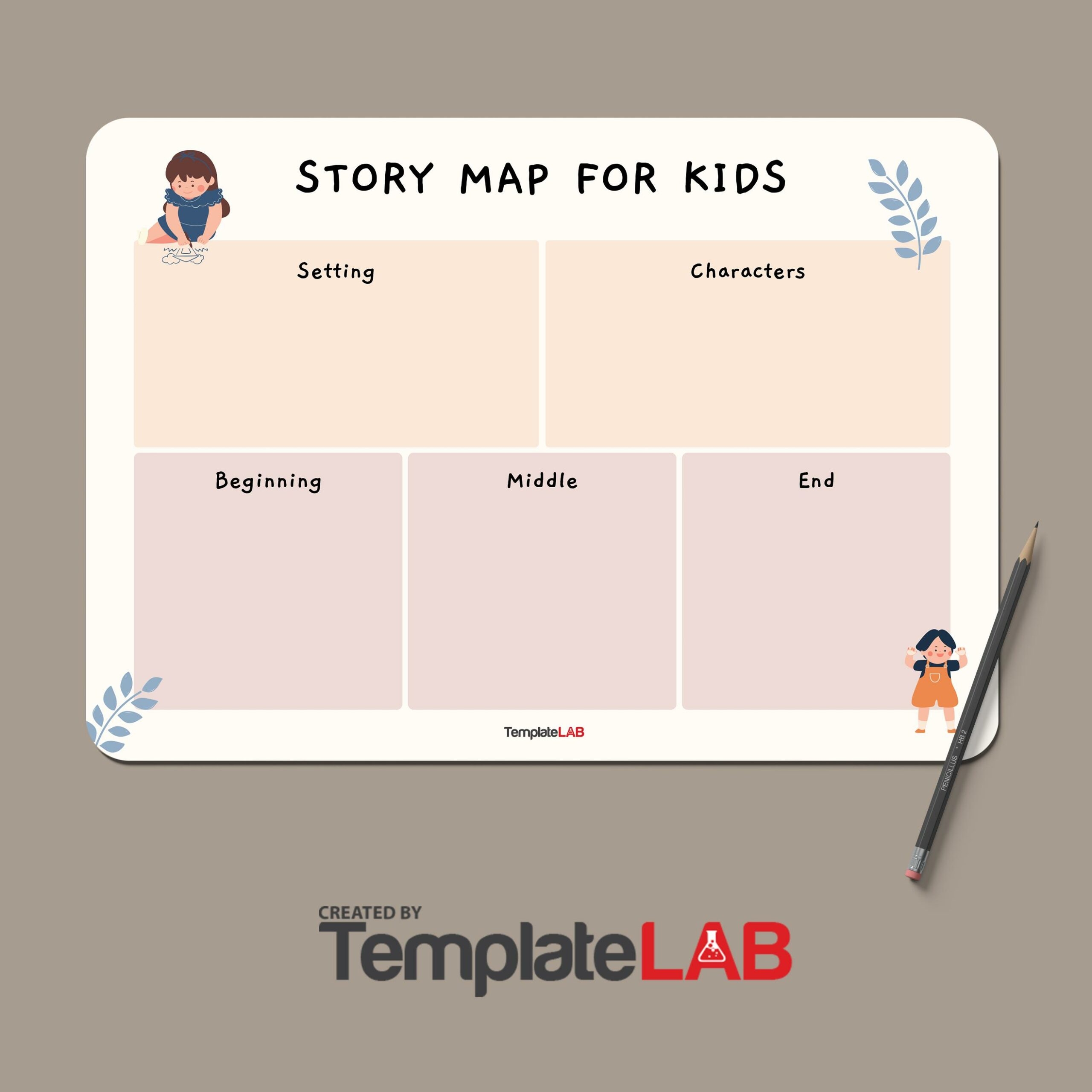 Story Map For Kindergarten Printable