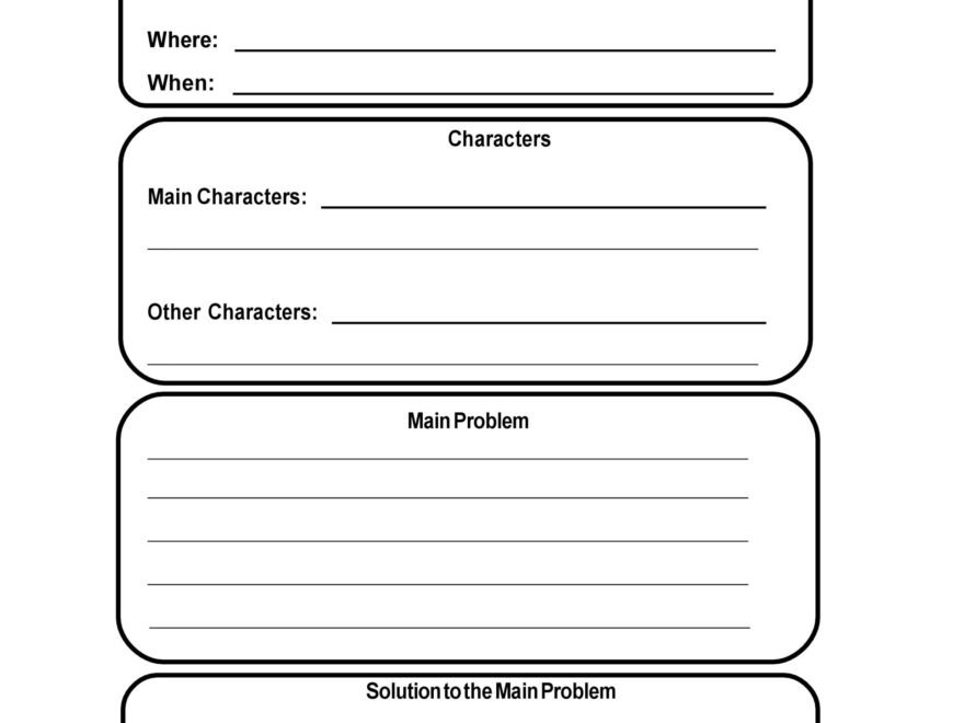 41 Free Printable Story Map Templates PDF Word PPT