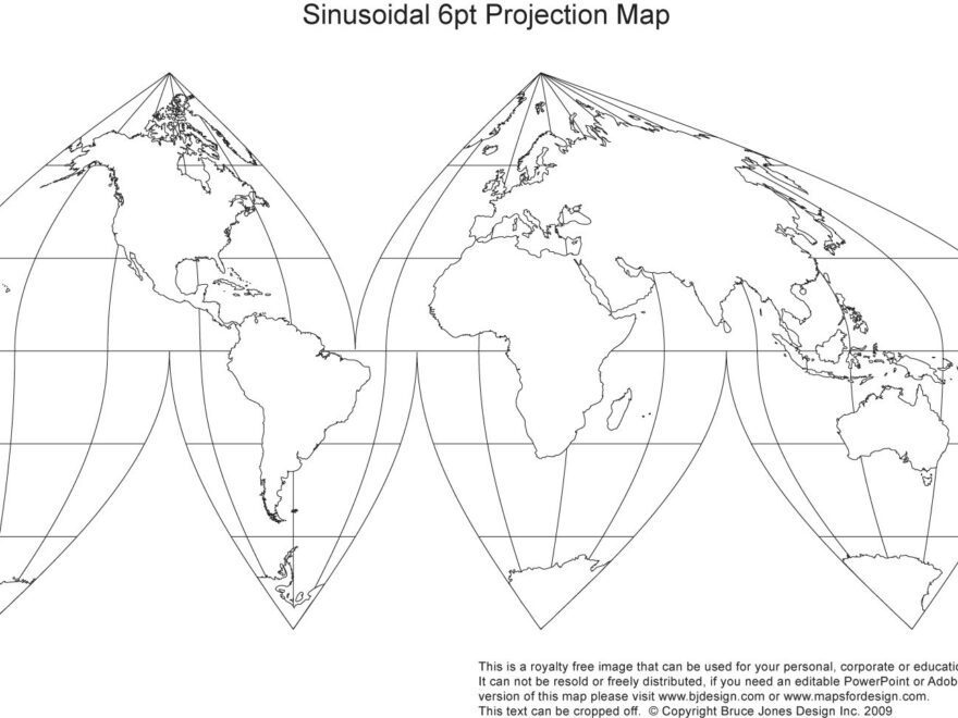6 point Projection Map