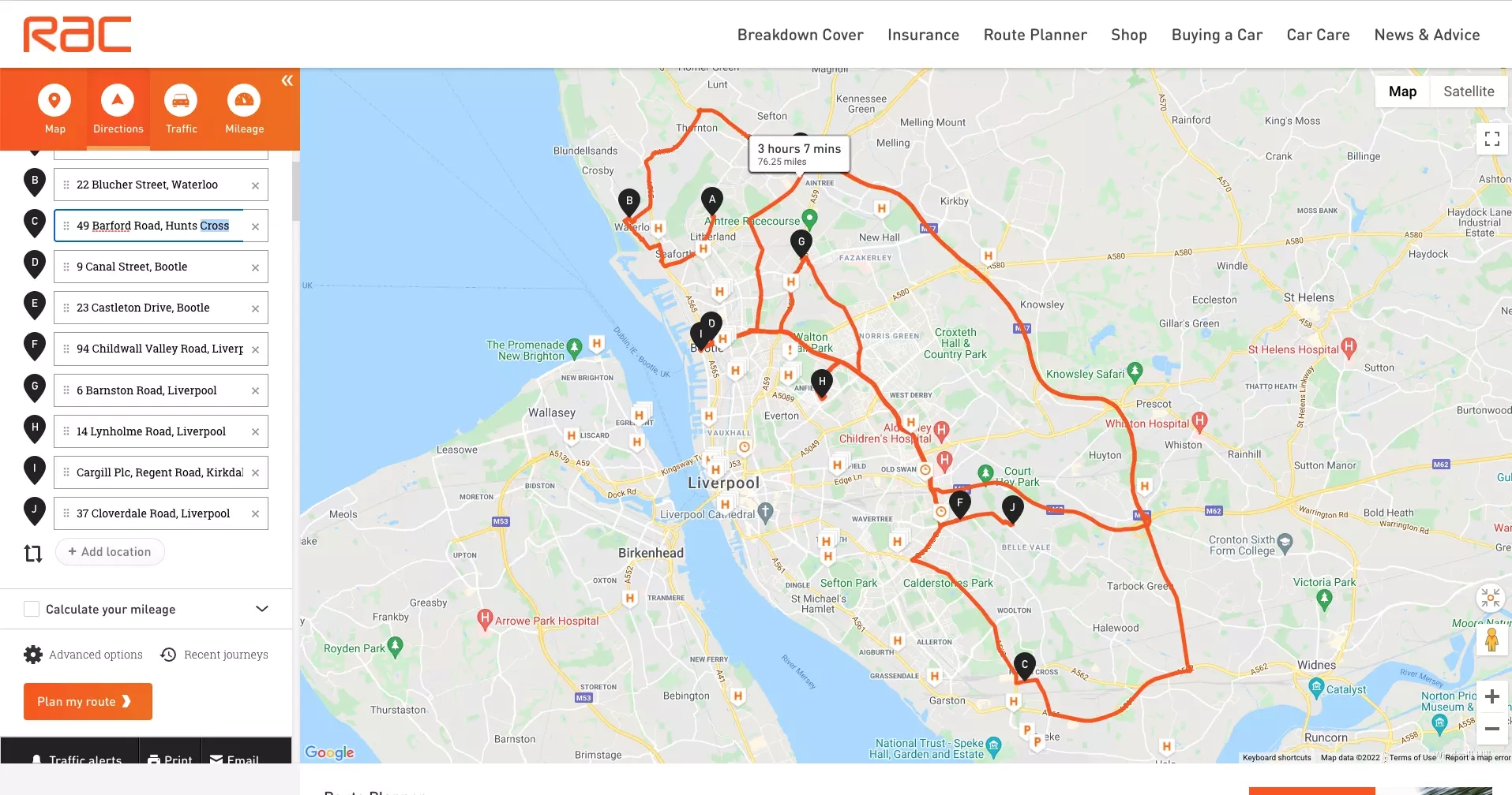 7 Best Free Route Planners In 2024 Worksheets Library