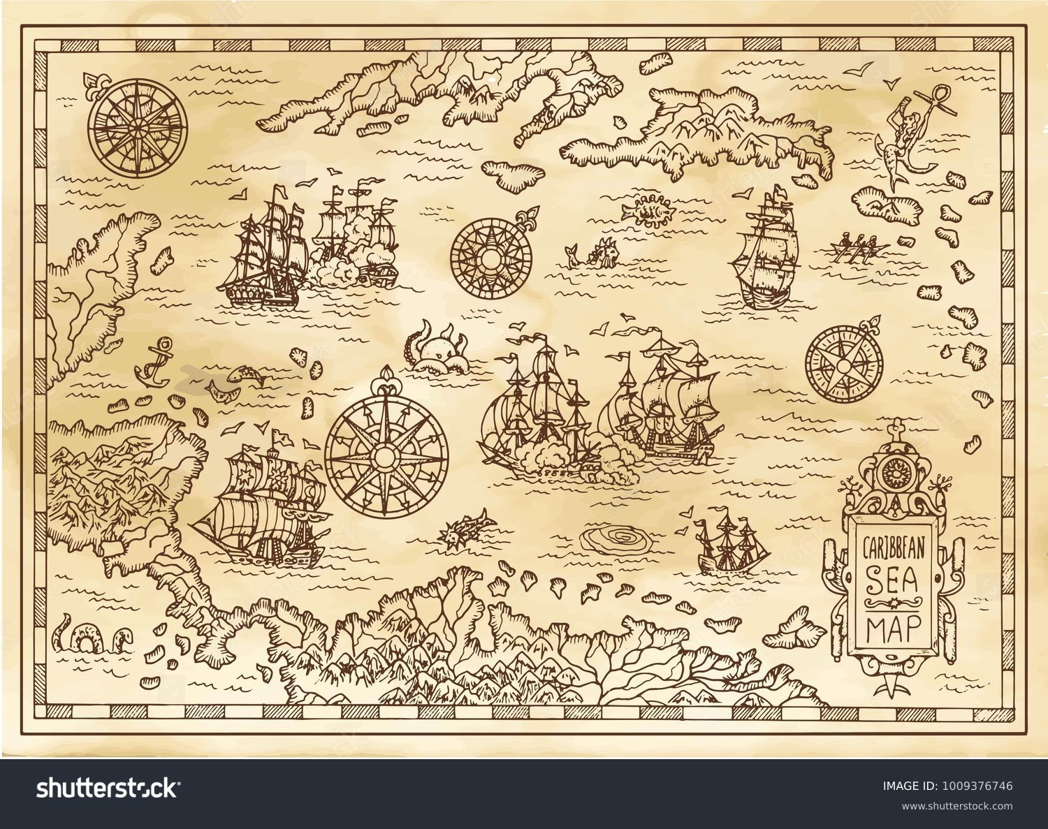 Pirate Treasure Hunt Map Free Printable