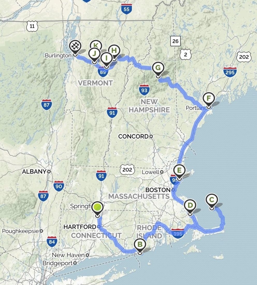 7 New England Road Trip Ideas New England Road Trip Road Trip New England