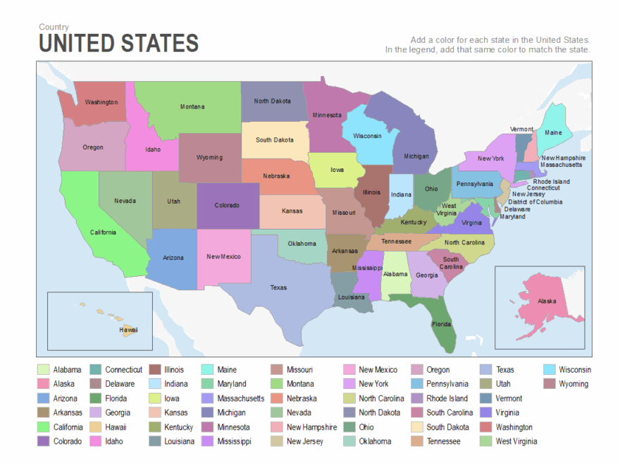 7 Printable Blank Maps For Coloring ALL ESL