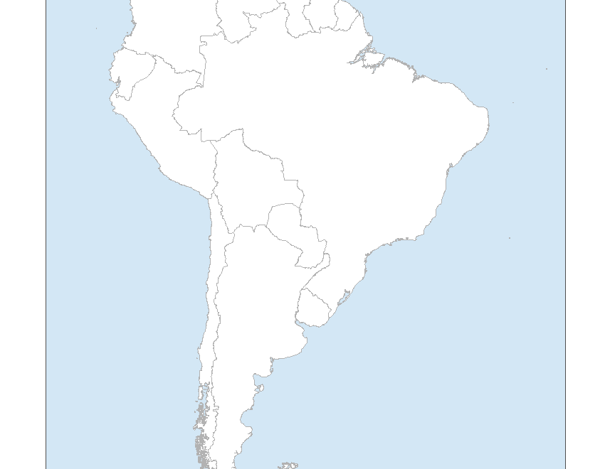 7 Printable Blank Maps For Coloring ALL ESL