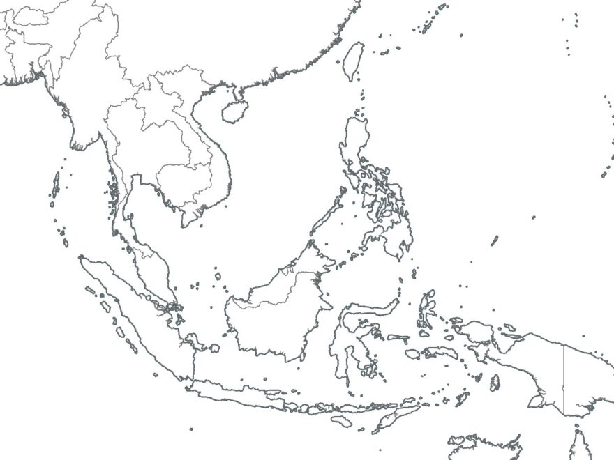 8 Free Maps Of ASEAN And Southeast Asia Ase anup