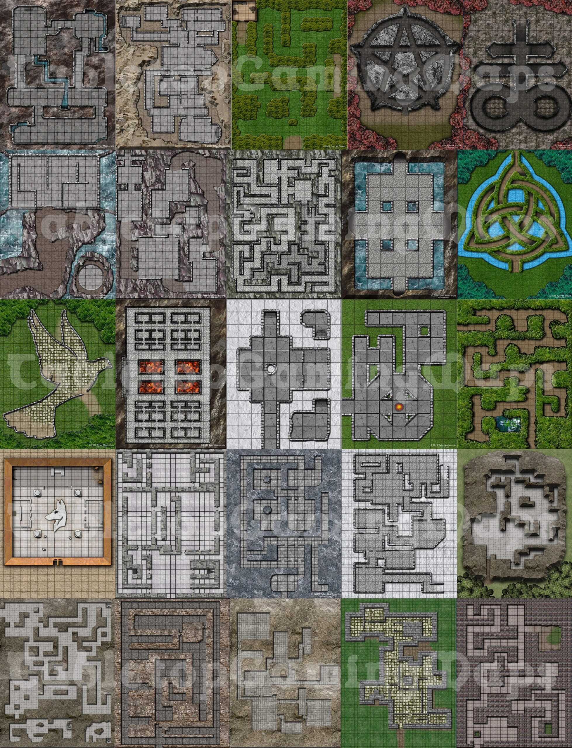 Printable Dnd Battle Maps