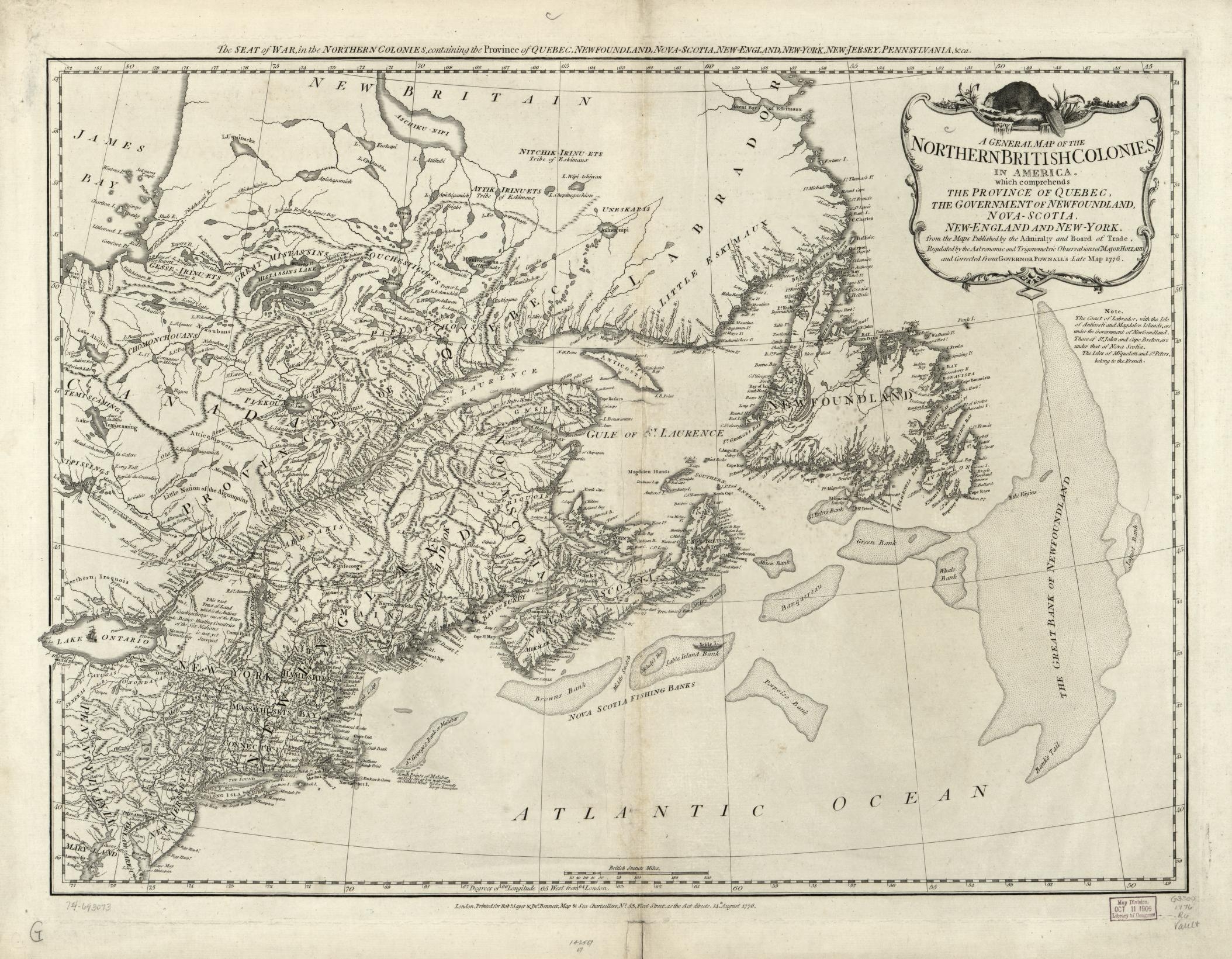 Printable Map Of New England