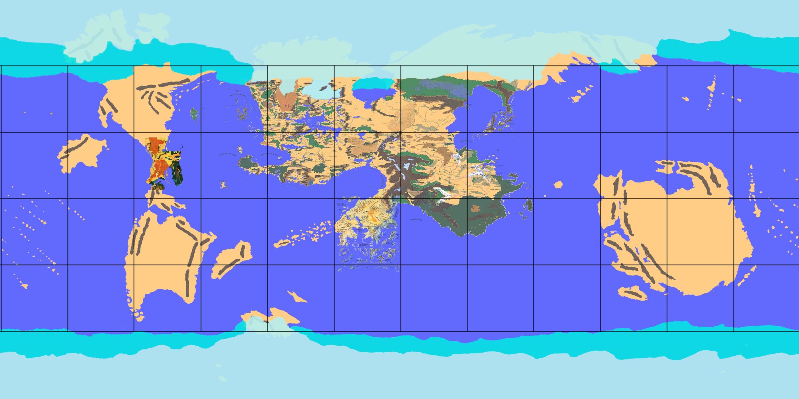 A New World Map Of Toril 2023 Atlas Of Ice And Fire