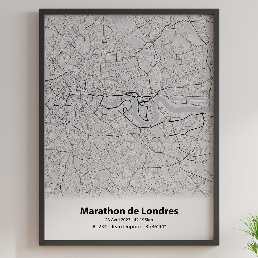 Printable London Marathon Map Printable London Marathon Map
