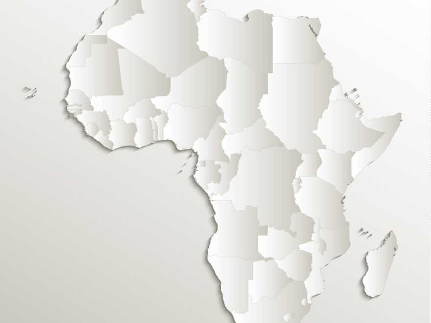 Africa Blank Maps Mappr