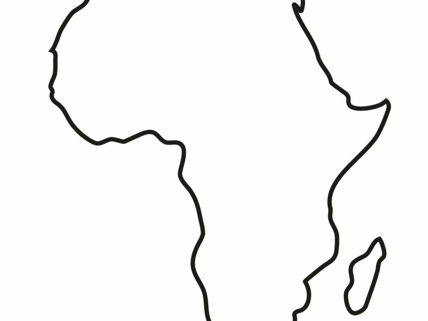 Africa Blank Maps Mappr
