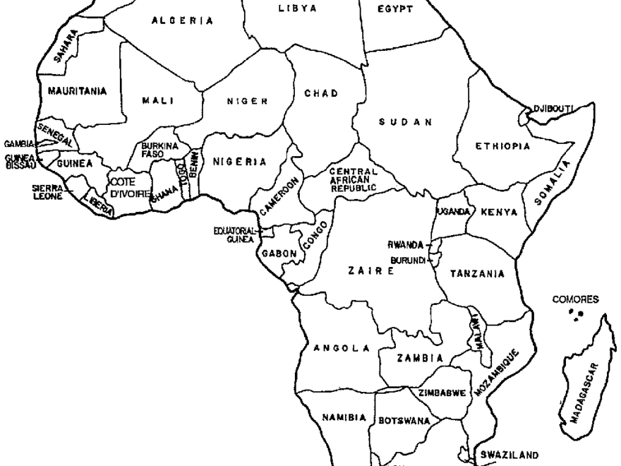 Africa Coloring Pages Best Coloring Pages For Kids