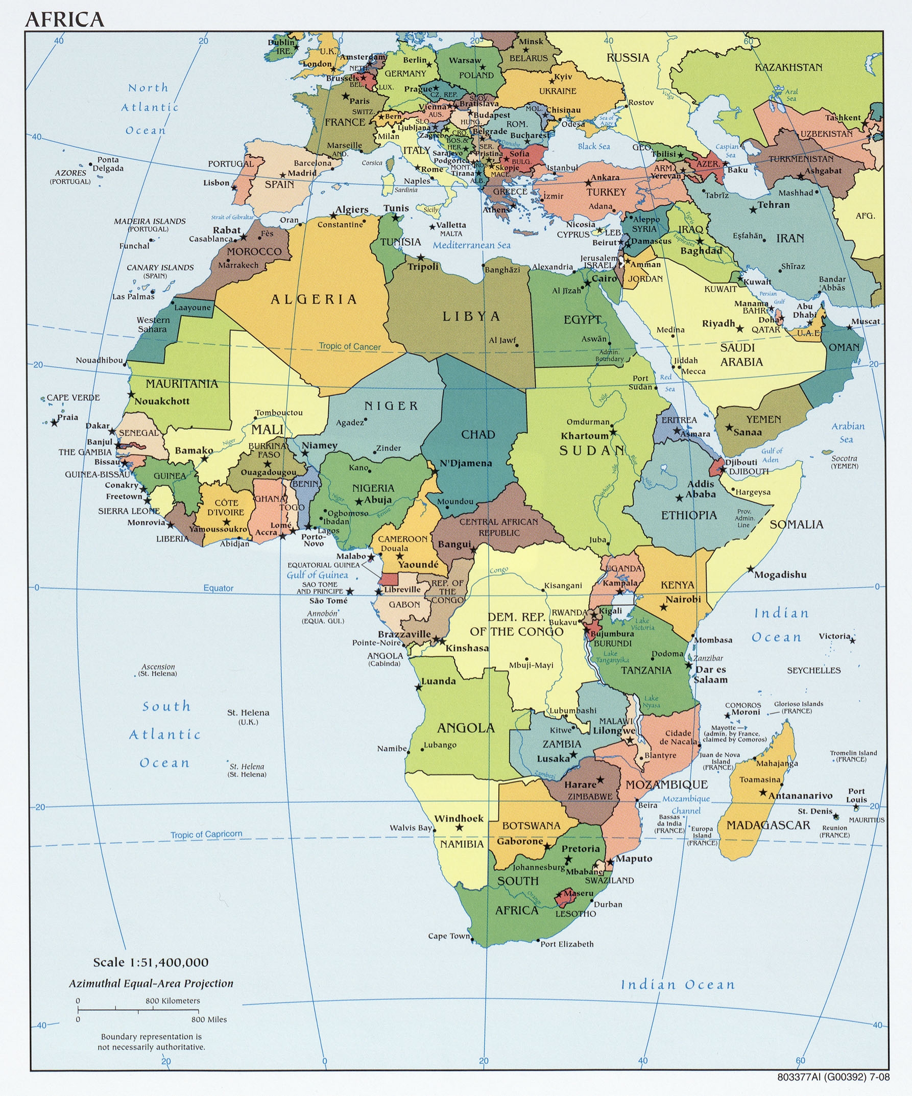 Balan K Map Of Africa Printable