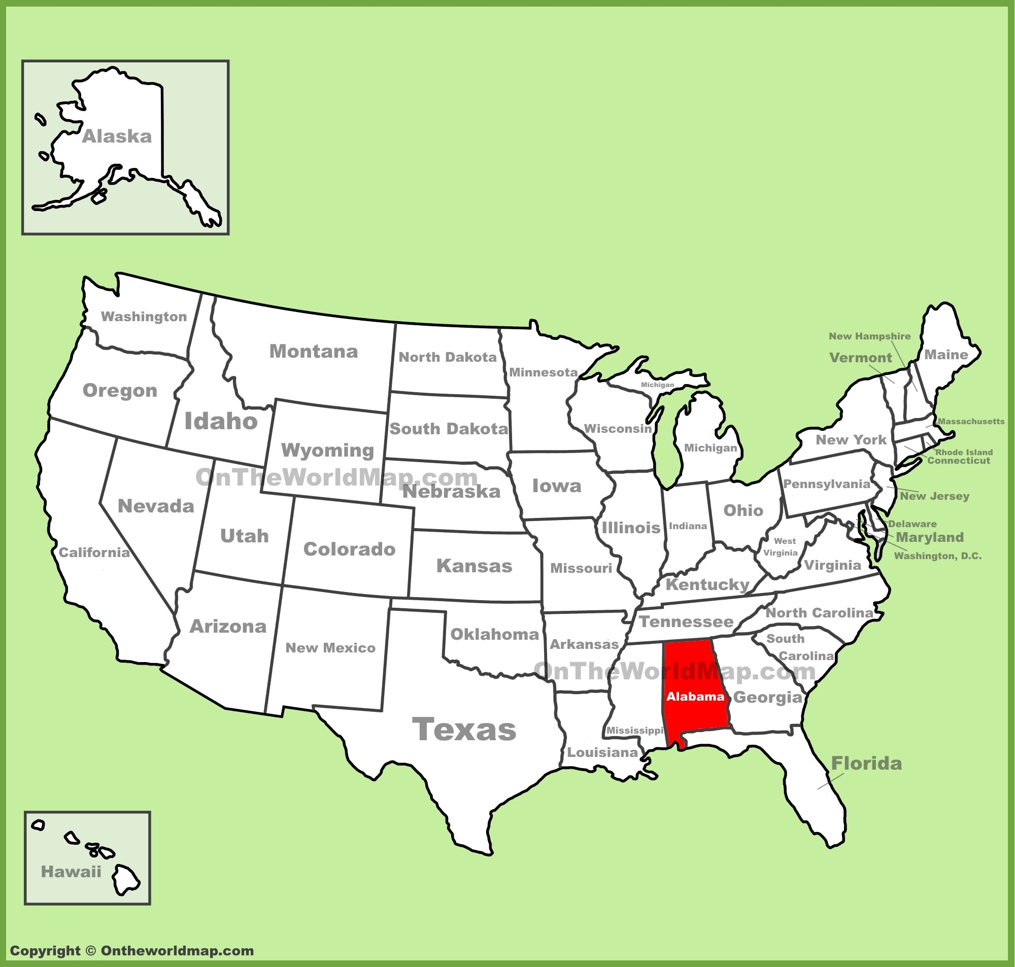 Printable Driving Maps From Chicago To Alabama