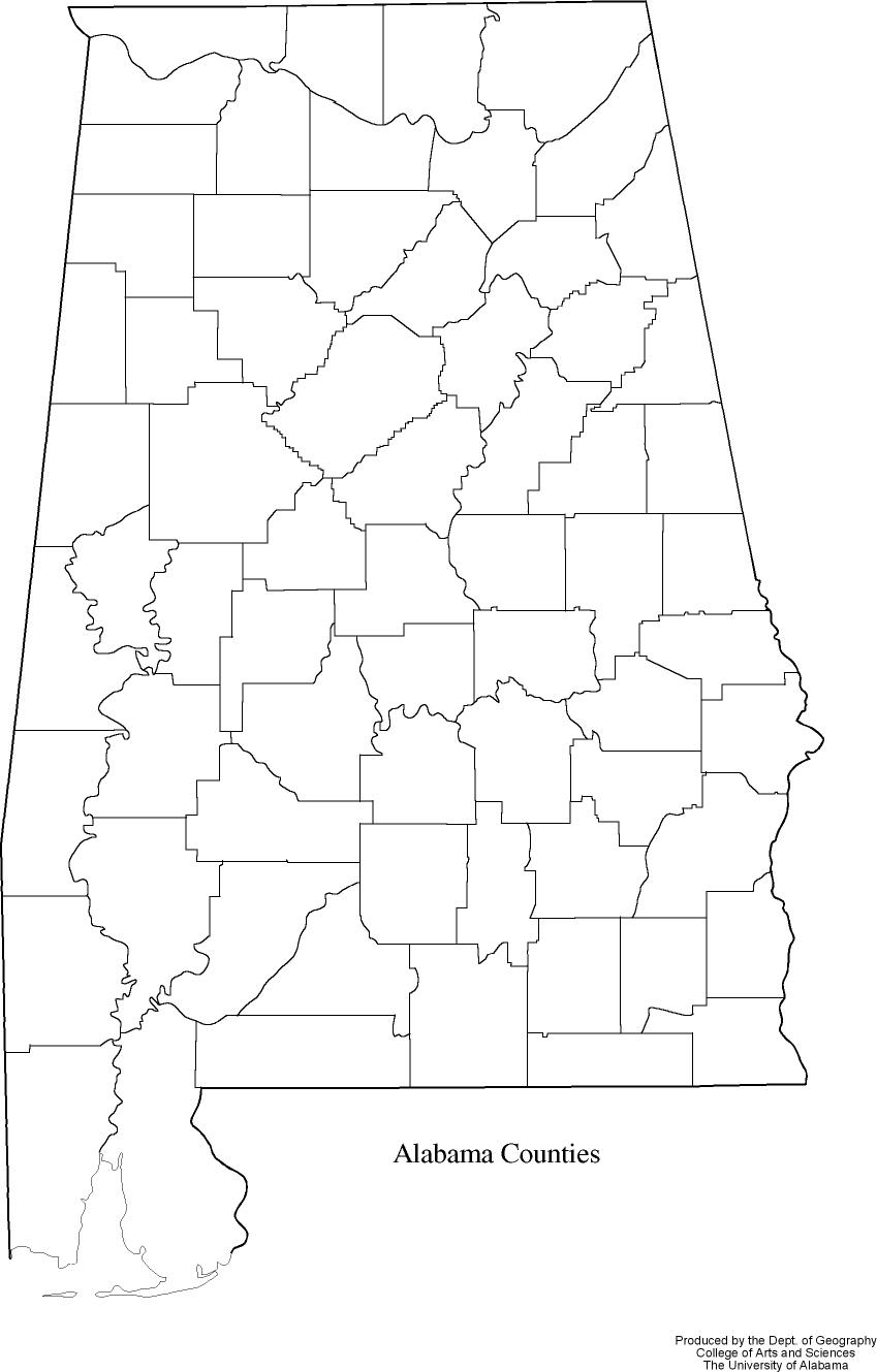 Alabama Maps Basemaps