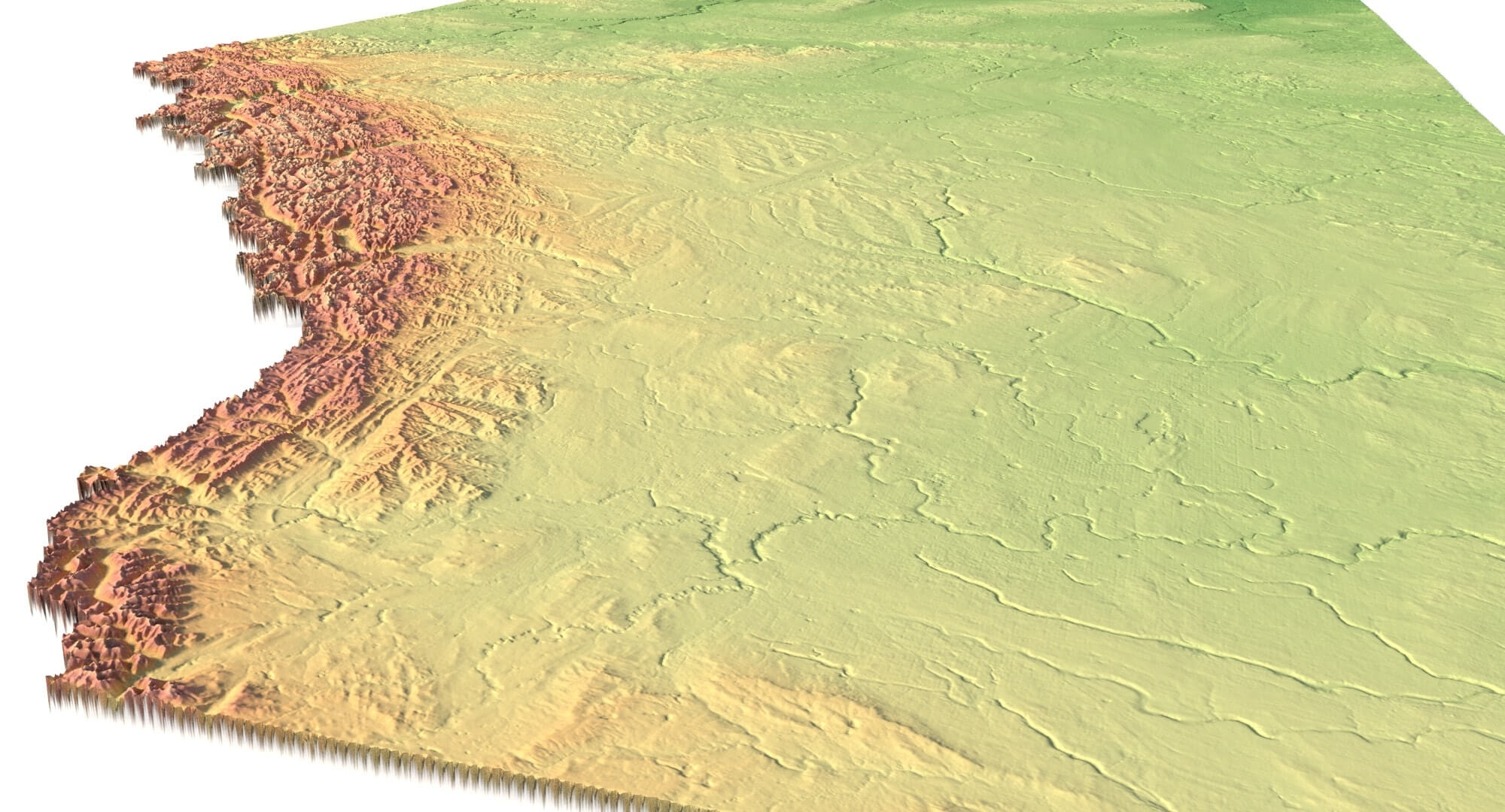 3d Printable Topographic Maps Alberta