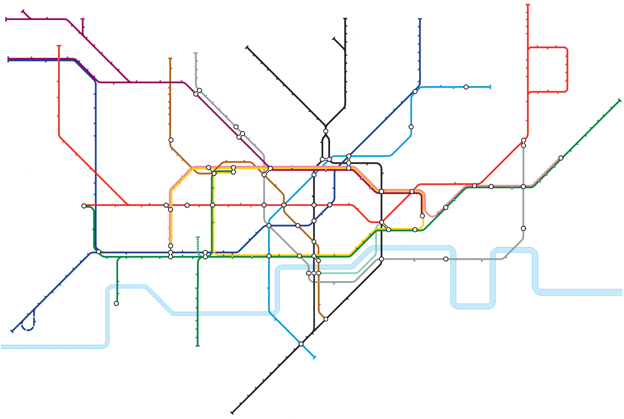 Free Printable London Tube Map