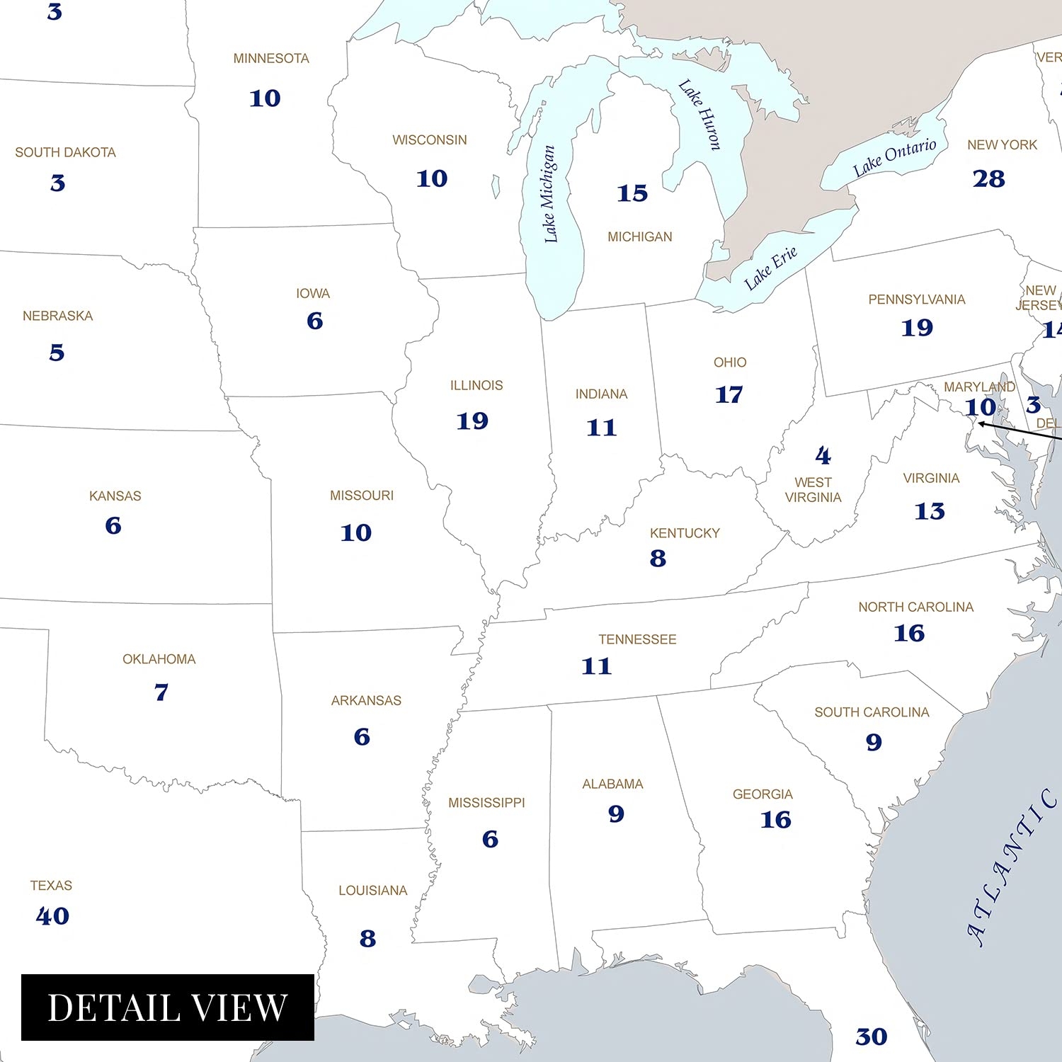 2025 Election Map Blank Printable