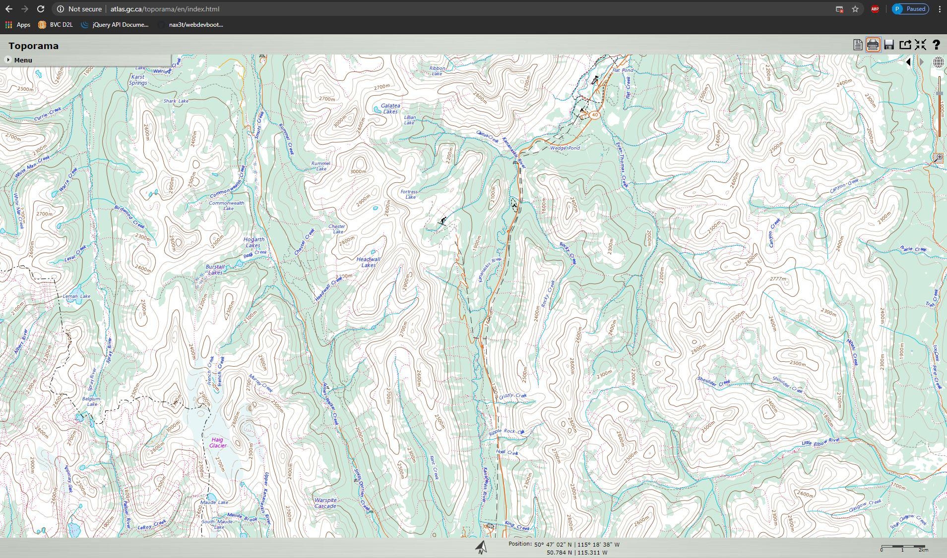 Anybody Know Where To Get Extremely Large Canada Topo Maps Toporama Printed Off The Online Tool Isn t Great And Only Lets You Print Off A Certain Size I Want To Print Off
