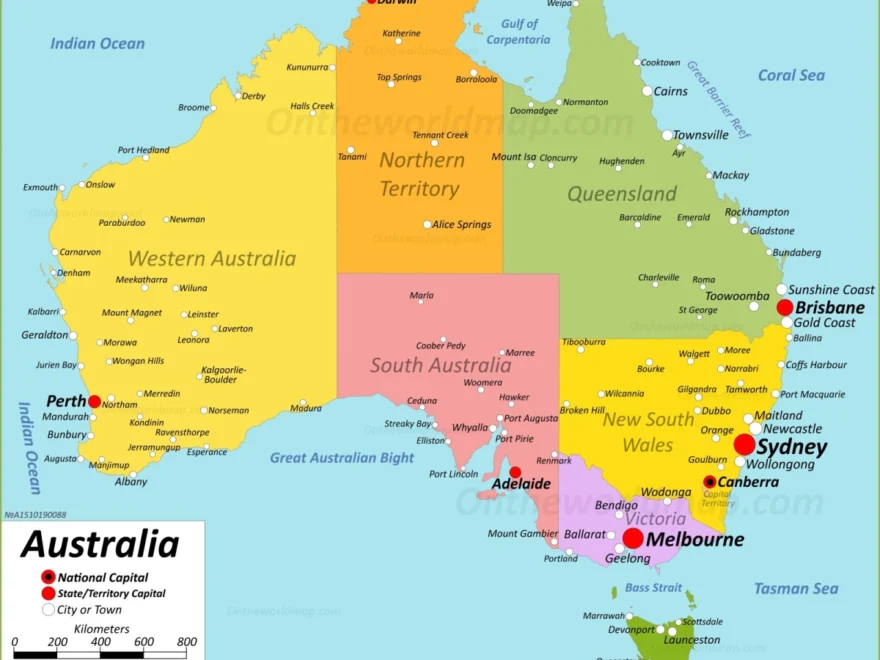 Australia Map Detailed Maps Of Australia