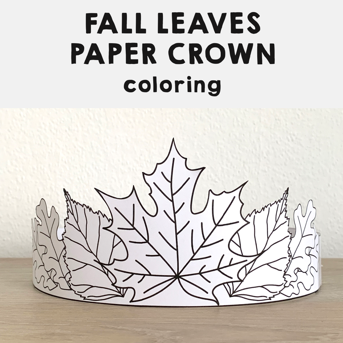 Maple Leaf Craft Printable