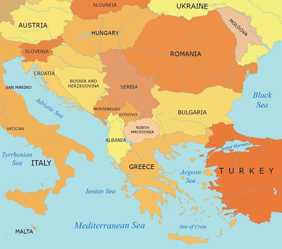 Balkan States Map Collection GIS Geography Balkan States Map Collection GIS Geography