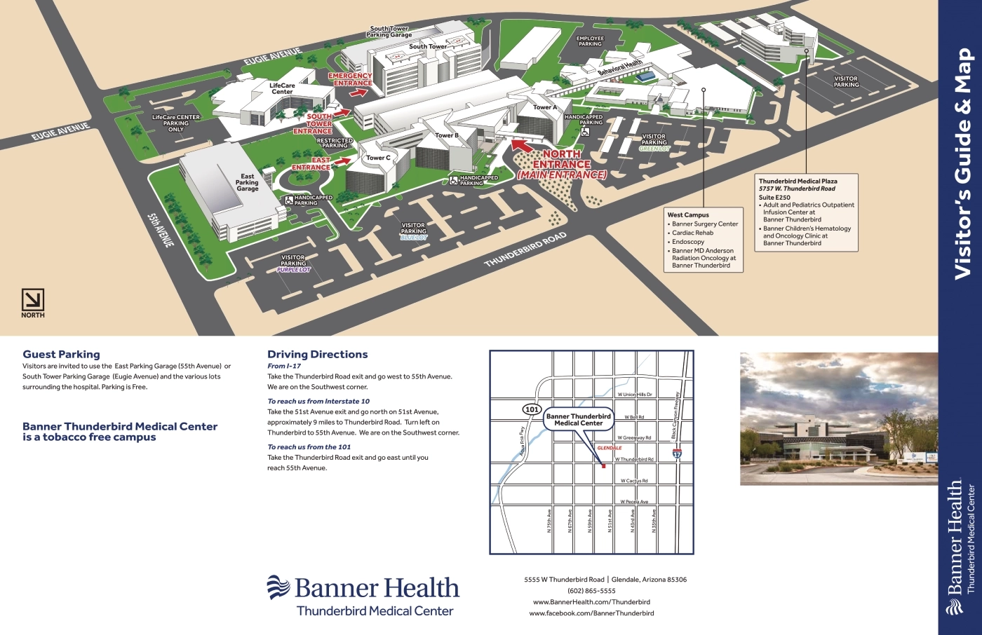 Banner Thunderbird Medical Center Hospital Map 2021 All Maps
