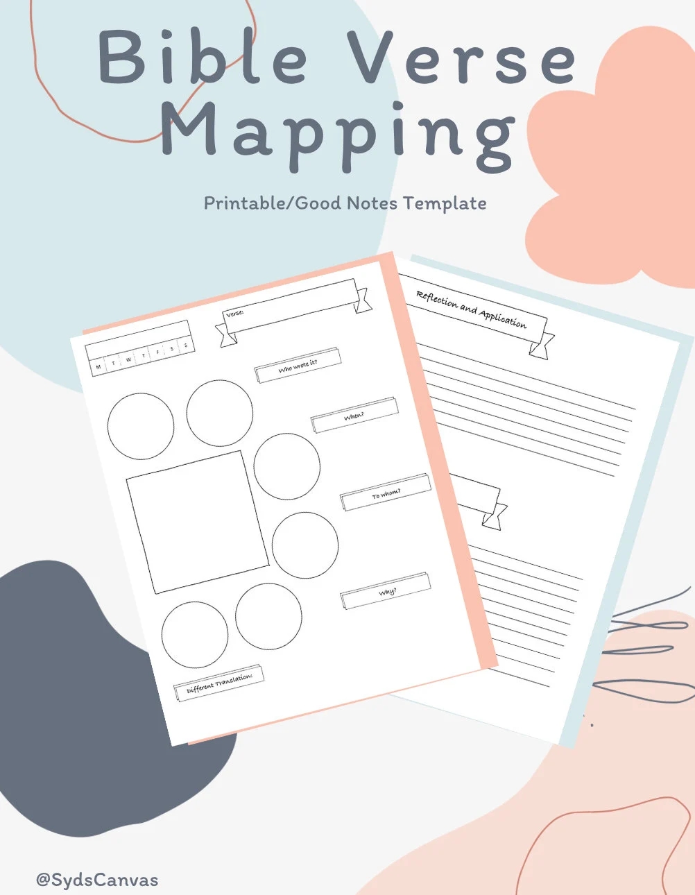 Free Printable Verse Mapping Guide