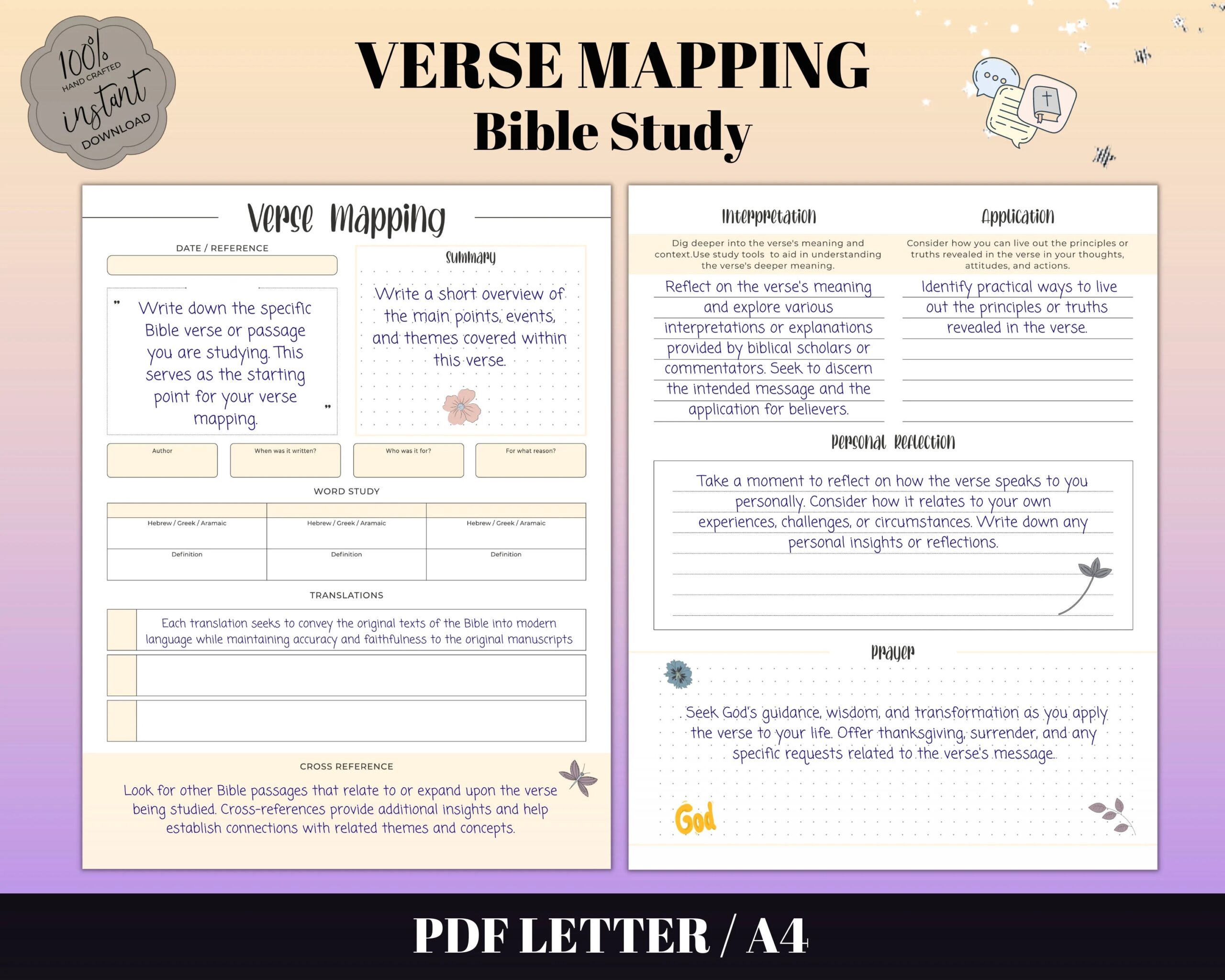 Free Printable Bible Verse Maps