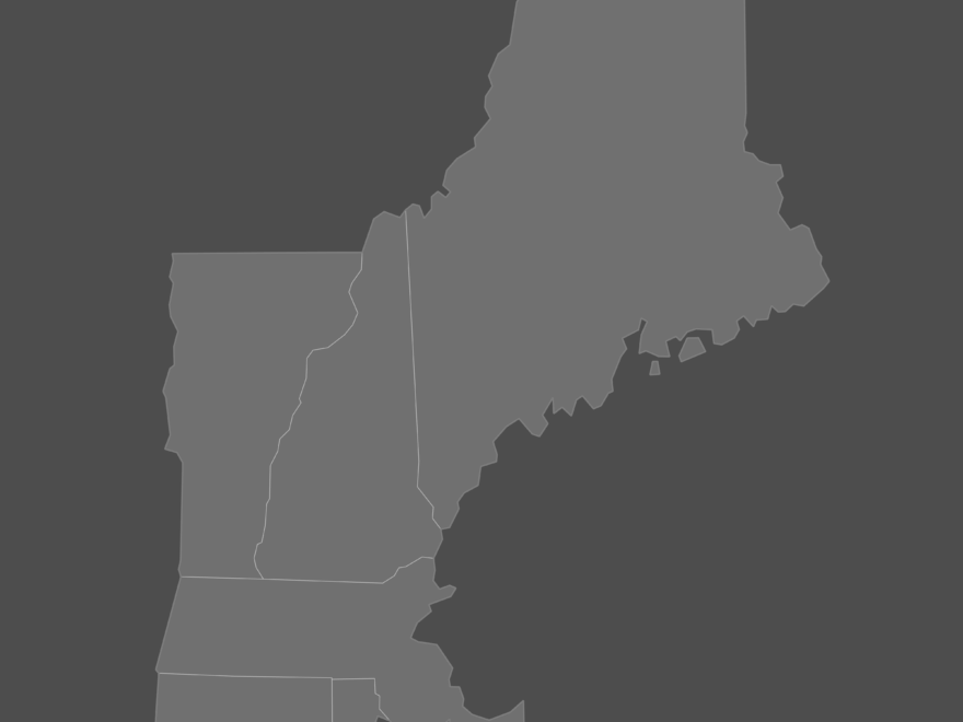 Blank Map Of New England States Ultimaps