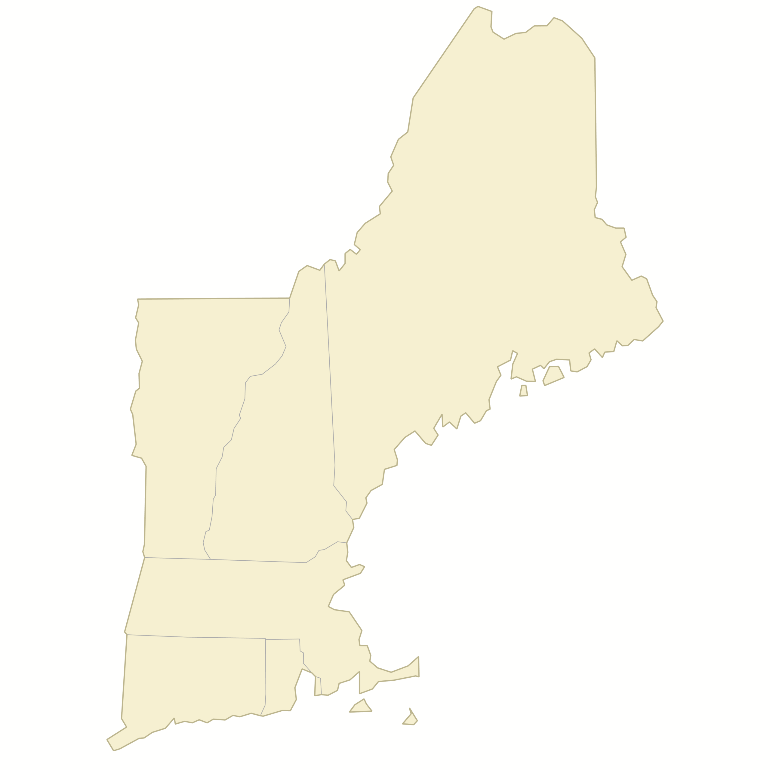 Blank Map Of New England States Ultimaps