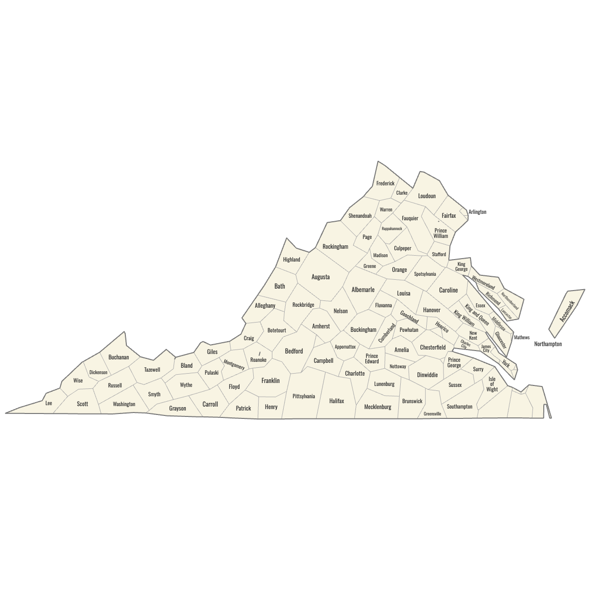 Blank Map Of Virginia Counties Ultimaps Blank Map Of Virginia Counties Ultimaps