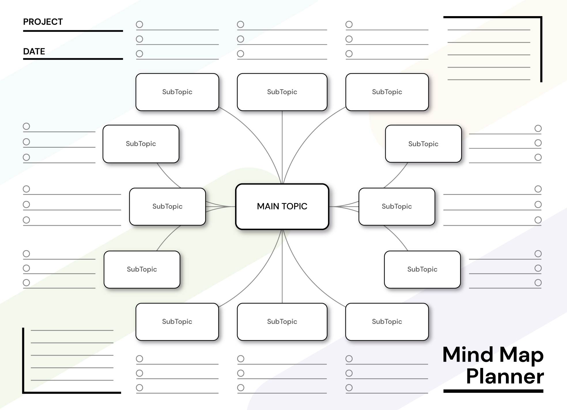 Free Printable Mind Maps