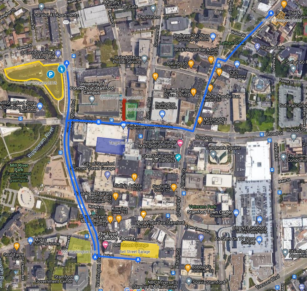 Uconn Campus Map Printable