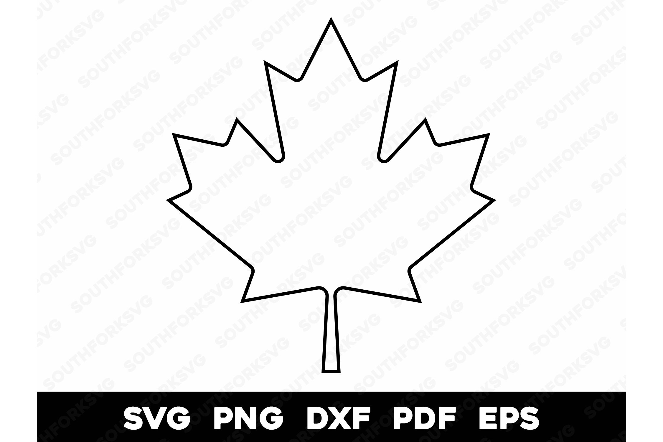 Canada Maple Leaf Printable