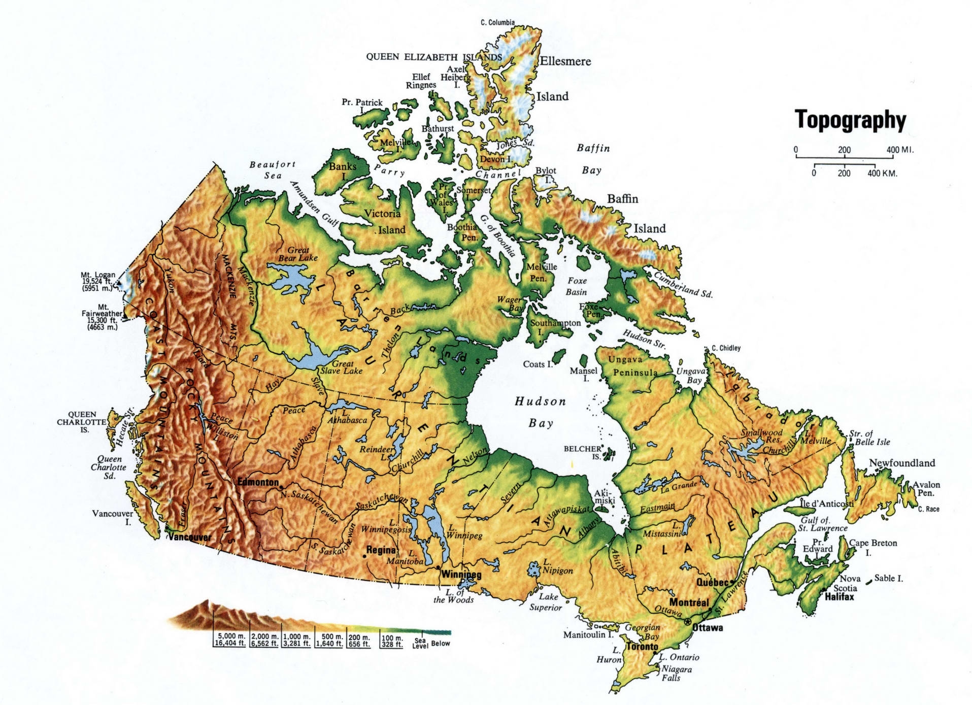 Printable Canada Topo Maps