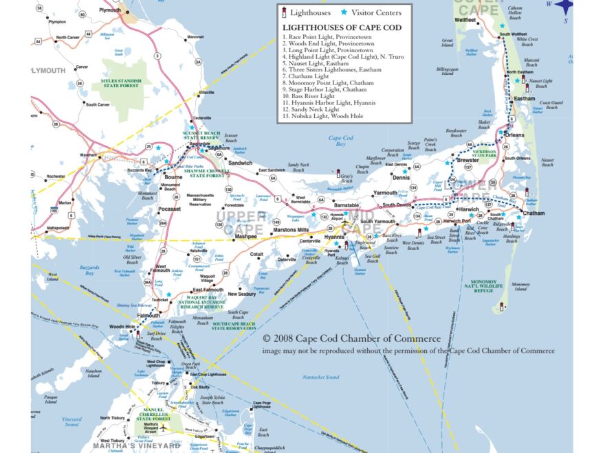 Cape Cod Maps Maps Of Cape Cod Towns